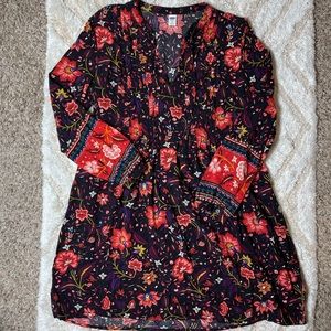 Old Navy XS Fall Floral Dress